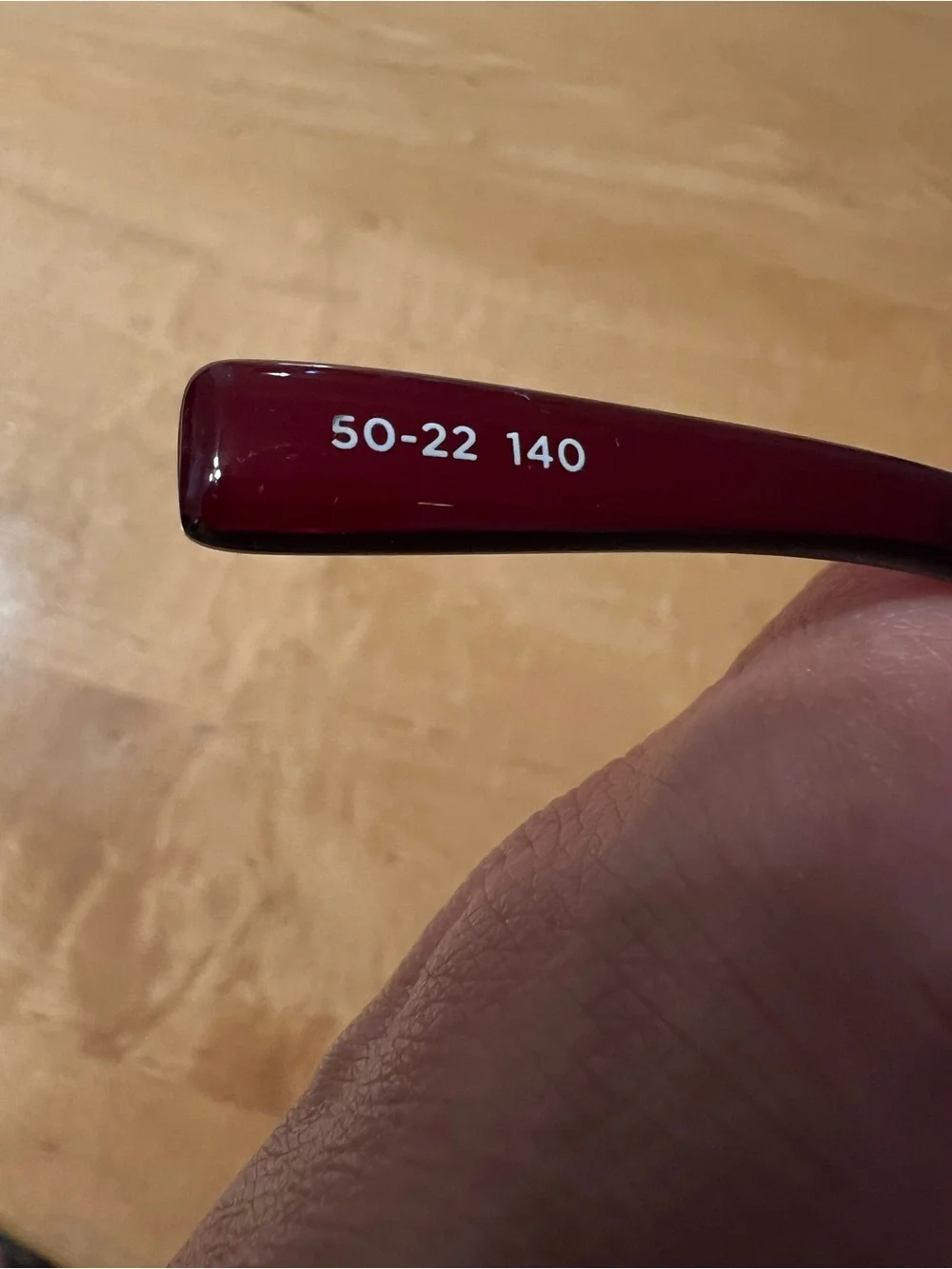 Le Specs Burgundy Oval Sunglasses with Dark Lenses